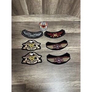 VTG Harley Davidson Patches HOG Eagle Harley Owners Group 2001 2002 2003 Ride